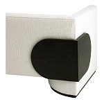 Дизайнерский Двухместный диван Florida Sofa  с элегантным деревянным декором  варинант исполнения - 4 | Loft Concept в Липецке