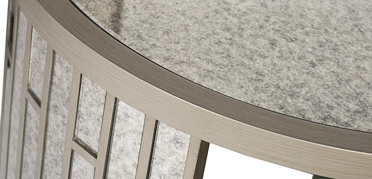 Тумба круглая Mirror Blocks Nightstand Тумба круглая Mirror Blocks Nightstand - Loft-Concept в Липецке