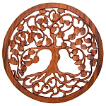 Панно из дерева Mythosream Panel With Trees варинант исполнения - 1 | Loft Concept в Липецке