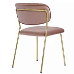 Стул Singer Chair без подлокотников Розовый Велюр варинант исполнения - 3 | Loft Concept в Липецке