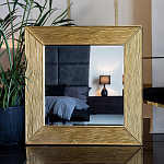 Зеркало квадратное в фактурной раме Pattern варинант исполнения - 6 | Loft Concept в Липецке