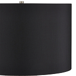 Настольная лампа с белым фактурным корпусом и черным абажуром Twisted варинант исполнения - 2 | Loft Concept в Липецке