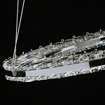 Люстра круглая с прозрачной хрустальной рамкой Maude Crystal Light варинант исполнения - 9 | Loft Concept в Липецке