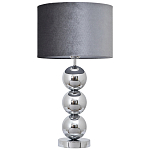 Настольная лампа с основанием в виде металлических сфер Balance Table Lamp Chrome варинант исполнения - 1 | Loft Concept в Липецке