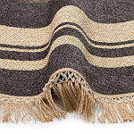 Ковер из комбинированного состава с узором Circles of goodness варинант исполнения - 3 | Loft Concept в Липецке