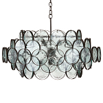 Люстра с каскадом из круглых стеклянных дисков Small Round Sequins варинант исполнения - 3 | Loft Concept в Липецке