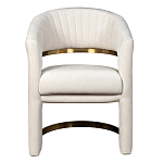 Полукресло Valbonne Chair cream velour варинант исполнения - 1 | Loft Concept в Липецке