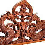 Панно из дерева драконы Panel With Trees варинант исполнения - 2 | Loft Concept в Липецке