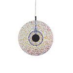 Подвесной светильник из фактурного двойного стекла Heterochromia варинант исполнения - 2 | Loft Concept в Липецке