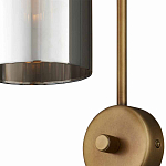 Бра с дымчатым стеклом Articolo варинант исполнения - 1 | Loft Concept в Липецке