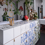 Дизайнерская кровать с системой хранения варинант исполнения - 2 | Loft Concept в Липецке