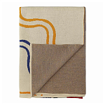 Плед хлопковый по мотивам эвенских орнаментов Ural and Siberian Patterns варинант исполнения - 3 | Loft Concept в Липецке