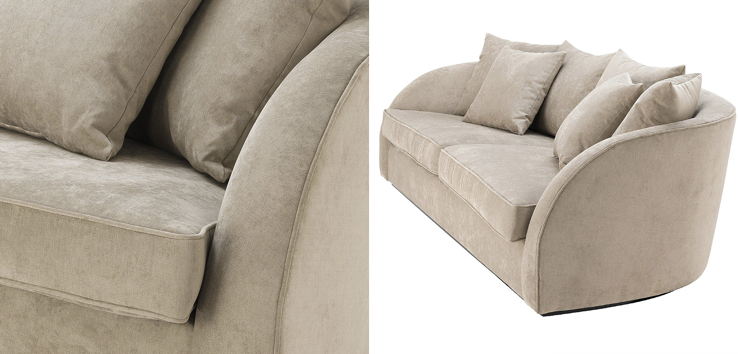 Диван Eichholtz Sofa Palmiers Greige Диван Eichholtz Sofa Palmiers Greige - Loft-Concept в Липецке