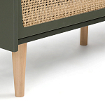 Комод с 6-ю ящиками из плетеного ротанга Remi Green Wicker Furniture варинант исполнения - 4 | Loft Concept в Липецке