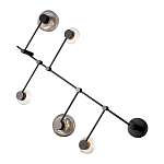 Бра с 5-ю плафонами разного диаметра и цвета Polyhedron варинант исполнения - 1 | Loft Concept в Липецке