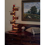 Торшер с каркасом из множества полок Links варинант исполнения - 5 | Loft Concept в Липецке