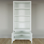 Книжный Стеллаж Elsa Dreams White с задней стенкой варинант исполнения - 4 | Loft Concept в Липецке