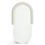 Зеркало овальное Curved Furniture бежевое варинант исполнения - 1 | Loft Concept в Липецке