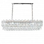 Люстра овальная с хрустальными подвесками Gorgeous Crystal Light варинант исполнения - 8 | Loft Concept в Липецке