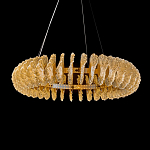 Люстра круглая с фактурными элементами в виде ракушек Inspired Sea варинант исполнения - 1 | Loft Concept в Липецке