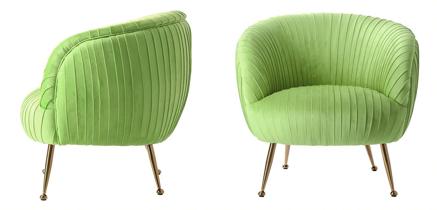 Кресло SOUFFLE CHAIR green Кресло SOUFFLE CHAIR green - Loft-Concept в Липецке