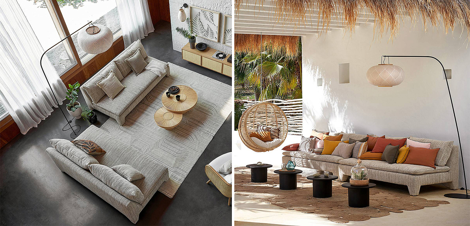 Торшер Wicker Bamboo Floor lamp Торшер Wicker Bamboo Floor lamp - Loft-Concept в Липецке