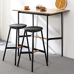 Черный барный стул Knopper варинант исполнения - 7 | Loft Concept в Липецке