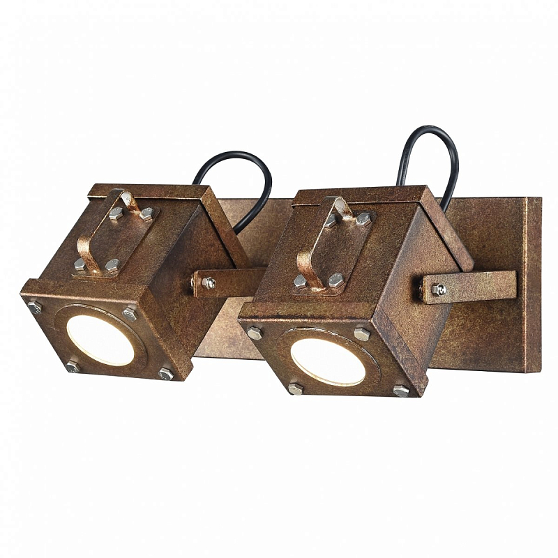 Спот Box Spot 2 Искусственная бурая ржавчина в Липецке | Loft Concept 