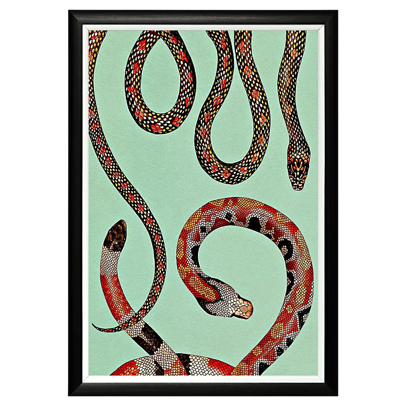 Постер Red Snakes Постер Red Snakes в Липецке | Loft Concept