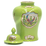 Фарфоровая ваза с крышкой Eden Garden варинант исполнения - 2 | Loft Concept в Липецке