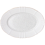 Обеденный сервиз белого цвета из фарфора на 6 персон 23 предмета Floral Charm варинант исполнения - 4 | Loft Concept в Липецке