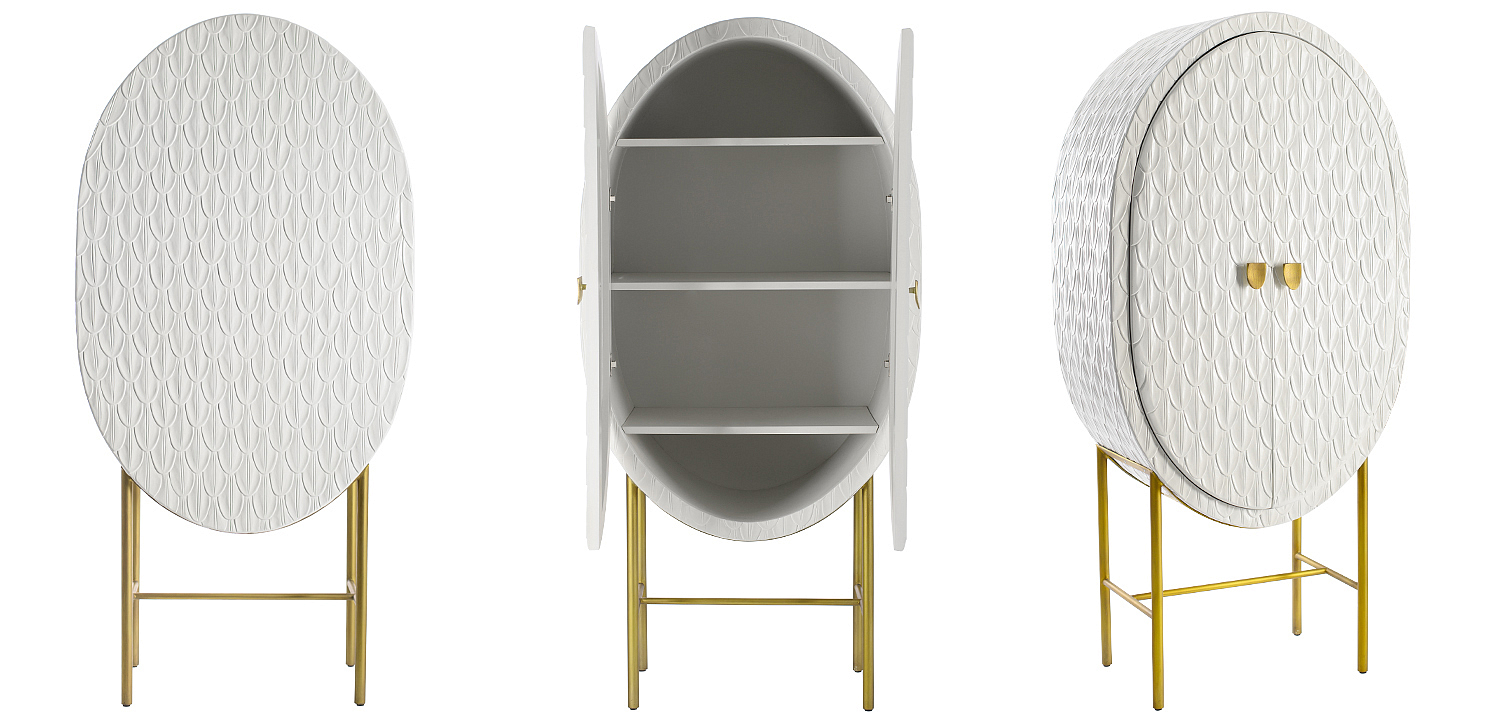 Шкаф White Feathers Cabinet Шкаф White Feathers Cabinet - Loft-Concept в Липецке