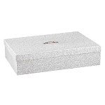 Чайный сервиз белого цвета из фарфора на 6 персон 15 предметов Floral Charm варинант исполнения - 2 | Loft Concept в Липецке