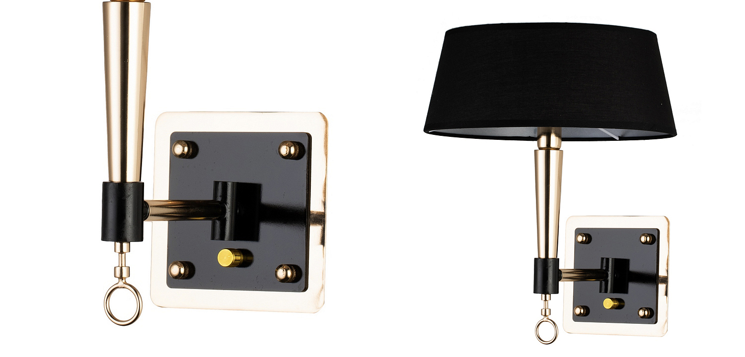 Бра Gilbert Sconce black Бра Gilbert Sconce black - Loft-Concept в Липецке