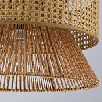 Подвесной светильник с абажуром из натуральных материалов Light Inside the Cell варинант исполнения - 8 | Loft Concept в Липецке