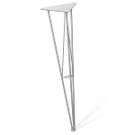 Стол обеденный с круглой столешницей из керамики на четырех ножках Sand Ceramics варинант исполнения - 5 | Loft Concept в Липецке