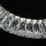 Люстра круглая с прозрачной хрустальной рамкой Maude Crystal Light варинант исполнения - 10 | Loft Concept в Липецке