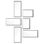 Дизайнерское настенное зеркало Gio Ponti D.950.1 Mirror варинант исполнения - 1 | Loft Concept в Липецке