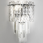 Бра Harmonica Crystal Chrome Wall Lamp варинант исполнения - 2 | Loft Concept в Липецке