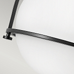 Потолочный светильник с плафоном в форме белого матового шара Hinkley варинант исполнения - 3 | Loft Concept в Липецке