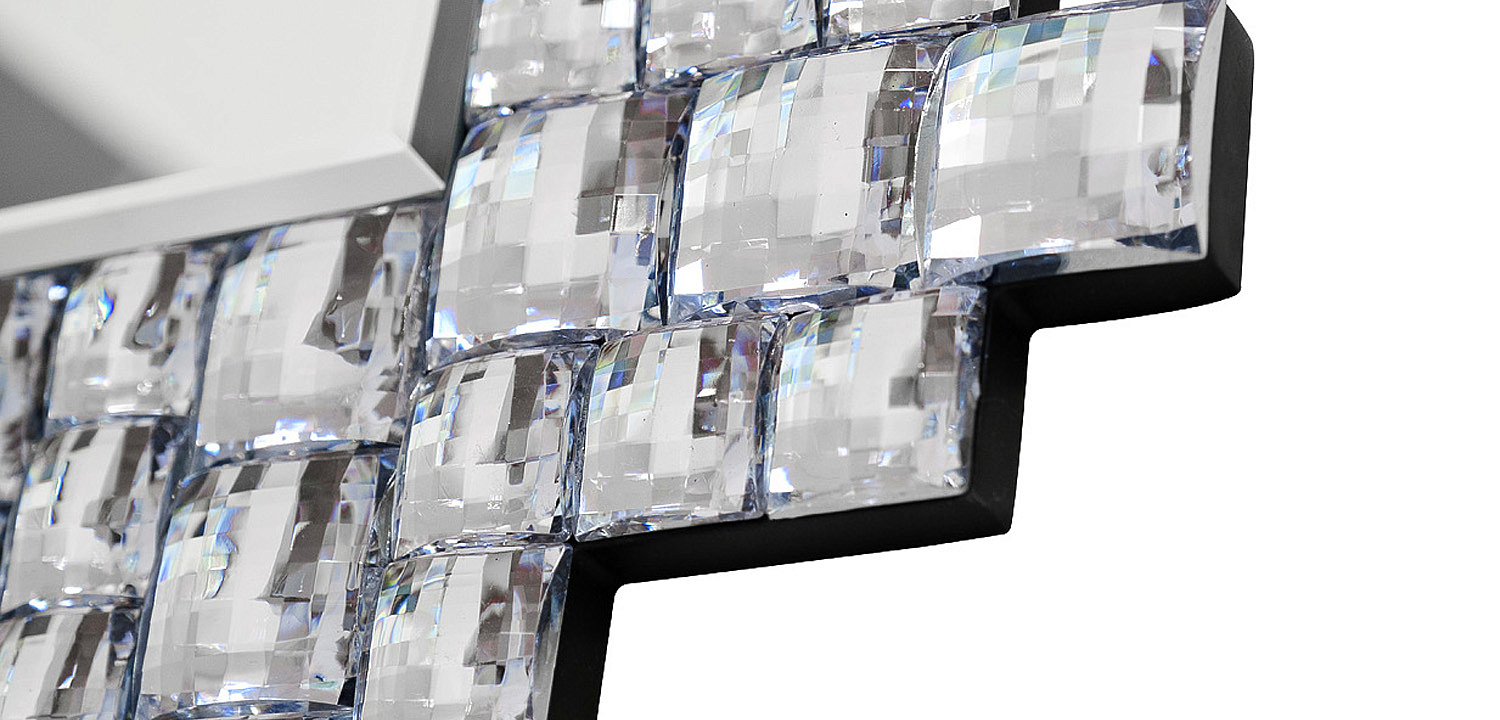 Зеркало Lasre Glitter Squares Mirror Зеркало Lasre Glitter Squares Mirror - Loft-Concept в Липецке