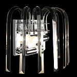 Бра цвета никель с изогнутыми хрустальными элементами Radiant Ribbons варинант исполнения - 5 | Loft Concept в Липецке