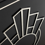 Черный комод в стиле арт-деко Luciano варинант исполнения - 6 | Loft Concept в Липецке