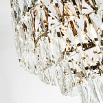 Люстра с прямоугольными хрустальными подвесками Lunet Crystal Rectangulars Chandelier 6 варинант исполнения - 2 | Loft Concept в Липецке