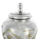 Ваза из стекла с крышкой и декоративными узорами Chinoiserie Ceramics варинант исполнения - 2 | Loft Concept в Липецке