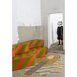 Дизайнерский модульный диван волнистой формы с цветным принтом Poltronova Superonda Sofa варинант исполнения - 30 | Loft Concept в Липецке