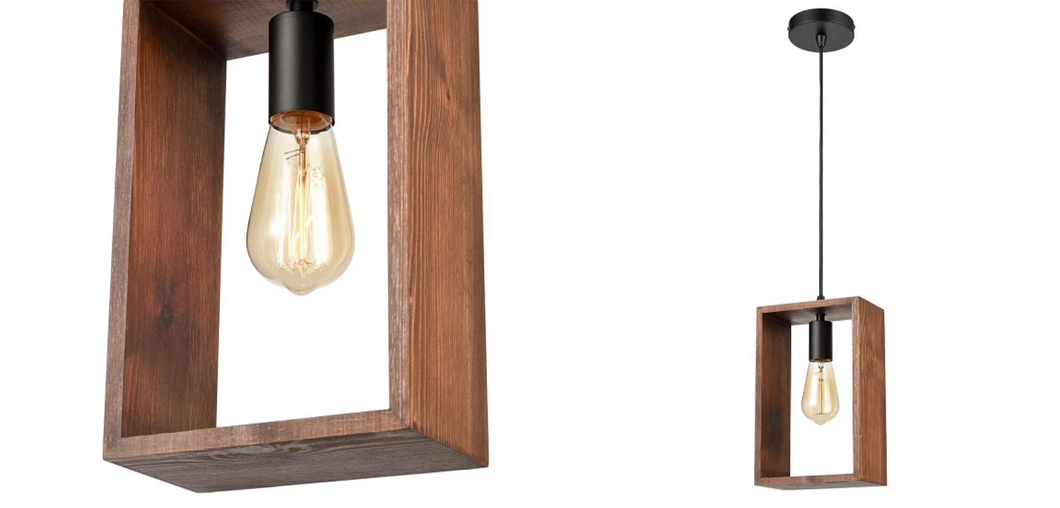 Подвесной светильник Bismark Wooden Подвесной светильник Bismark Wooden - Loft-Concept в Липецке