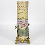 Фарфоровая ваза с бронзовыми элементами Eden Garden варинант исполнения - 3 | Loft Concept в Липецке