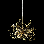 Подвесной светильник с металлическими круглыми элементами Terzani Argent варинант исполнения - 8 | Loft Concept в Липецке