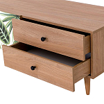 Длинная ТВ-тумба с принтом на ящиках Elise TV Stand варинант исполнения - 4 | Loft Concept в Липецке